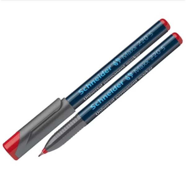 Schneider Maxx 220 S 0.4mm Перманентен маркер, червен
